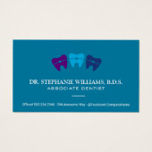 Tanden Beugel Logo | Tandheelkunde Visitekaartje (Voorkant)