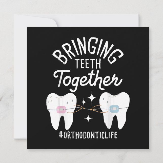 Tanden bij elkaar brengen - orthodontist  (Voorkant)