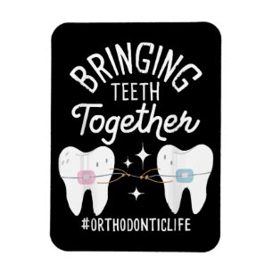 Tanden bij elkaar brengen - Orthodontist  Magneet