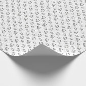 Tanden cadeaupapier (Hoek)