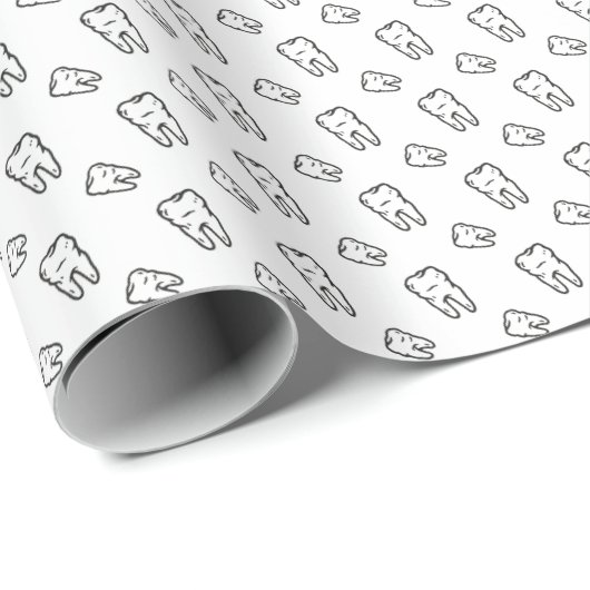 Tanden cadeaupapier (Rol Hoek)