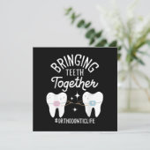 Tanden dichter bij elkaar brengen - Orthodontist Kaart (Staand voorkant)