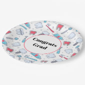Tanden en gereedschap Tandartspatroon Congrats Afs Papieren Bordje (Gekanteld)