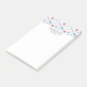 Tanden en gereedschap Tandartspatroon Tandarts Post-it® Notes (Schuin)