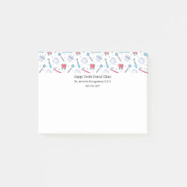 Tanden en gereedschap Tandartspatroon Tandarts Post-it® Notes
