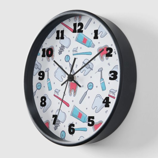 Tanden en gereedschap Tandheelkundig patroon (Hoek)