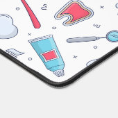 Tanden en gereedschap Tandheelkundig patroon Bureaumat (Hoek)