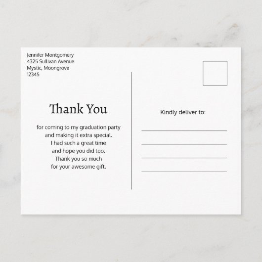 Tanden en Gereedschap Tandheelkundig Patroon Dank Briefkaart (Achterkant)