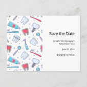 Tanden en Gereedschap Tandheelkundig Patroon Pensi Aankondigingskaart (Voorkant)