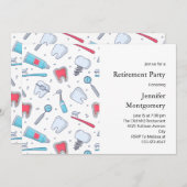 Tanden en Gereedschap Tandheelkundig Patroon Pensi Kaart (Voorkant / Achterkant)