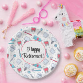 Tanden en Gereedschap Tandheelkundig Patroon Pensi Papieren Bordje (Feest)