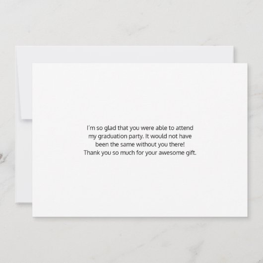 Tanden en Gereedschap Tandheelkundig Patroon Tanda Bedankkaart (Achterkant)