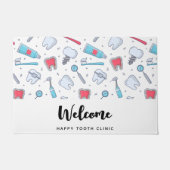 Tanden en Gereedschap Tandheelkundig Patroon Welko Deurmat (Voorkant)