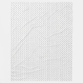 Tanden Fleece Deken (Voorkant)