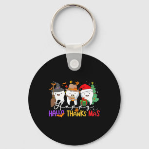 Tanden Halloween Thanksgiving Kerst Kinder Mannen  Sleutelhanger