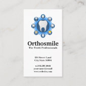 Tanden in verschillende stadia | Tandheelkundig Visitekaartje (Voorkant)