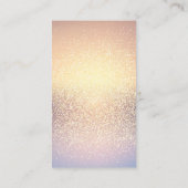 Tanden Logo | Shimmer achtergrond Visitekaartje (Achterkant)