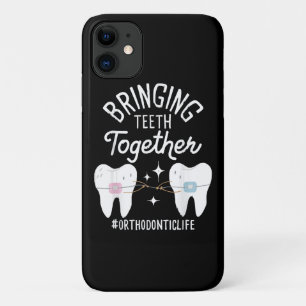 Tanden samenbrengen - Orthodontist Case-Mate iPhone Case