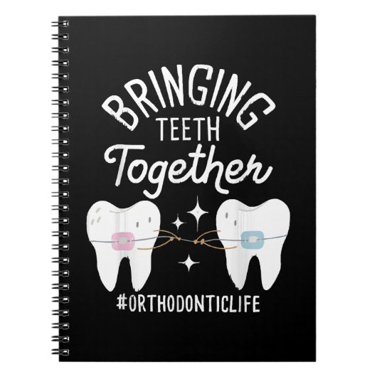 Tanden samenbrengen - Orthodontist Notitieboek (Voorkant)