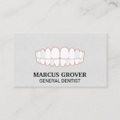 Tanden | tandarts visitekaartje (Voorkant)