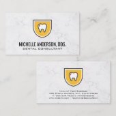 Tanden Tandheelkundig Logo Visitekaartje (Voorkant / Achterkant)