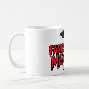 Tanden Voor De Herinneringen Vampier Halloween T-s Koffiemok