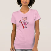 Tandenassistent met tandenborstel t-shirt (Voorkant)