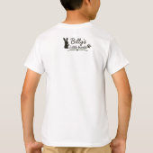 Tandenborstel Konijn Sticker T-shirt (Achterkant)