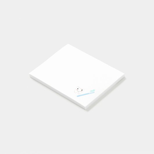 Tandenborstel Post-it® Notes (Schuin)