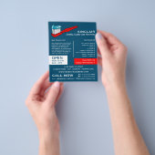 Tandenborstel & Tandpasta, Tandheelkunde, Tandarts Flyer (Hand)