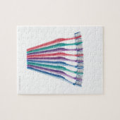 Tandenborstels Legpuzzel (Horizontaal)