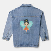 Tandenfee baby denim jacket (Achterkant)