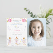 Tandenfee brief met foto kaart (Staand voorkant)