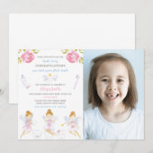 Tandenfee brief met foto kaart (Voorkant / Achterkant)