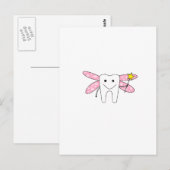 tandenfee briefkaart (Voorkant / Achterkant)