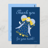 Tandenfee Briefkaart © 2012 M. Martz (Voorkant / Achterkant)