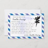 Tandenfee Custom Note Printable Kaart (Voorkant)