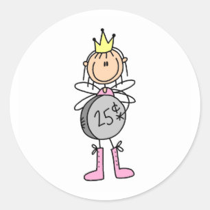 Tandenfee geven wat verandering Sticker