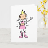 Tandenfee met een verloren tand Kaart (Gele Bloem)