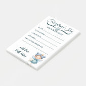 Tandenfee Ontvangstbewijs van Sprookjesland BV Post-it® Notes (Schuin)