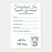 Tandenfee Ontvangstbewijs van Sprookjesland BV Post-it® Notes (Voorkant)