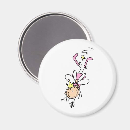 Tandenfee op de banenmagneet magneet (Voorkant / Achterkant)