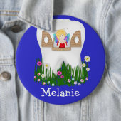 tandenfee ronde button 6,0 cm (In situ)