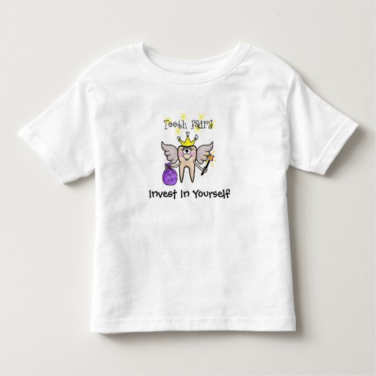 Tandenfee T-shirt voor kinderen Pas het aan! (Voorkant)