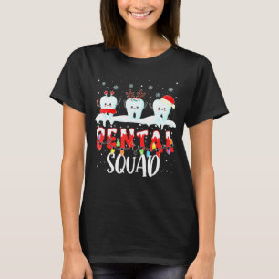 Tandenkwadraat Tandenborsteldentist Hygienist Ch T-shirt