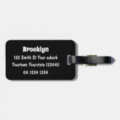 Tandenpasta tandpasta voor tandheelkundig gebruik bagagelabel (Achterkant horizontaal)