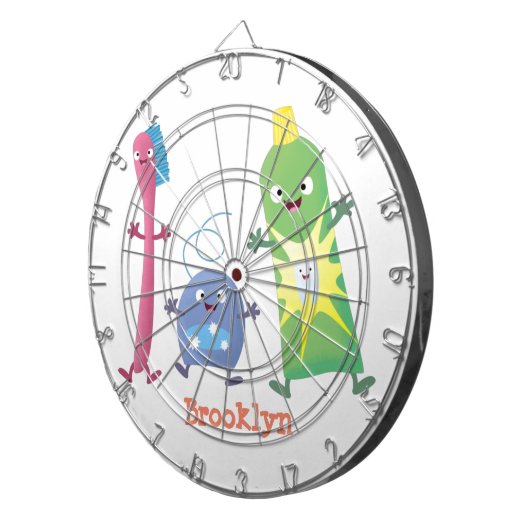 Tandenpasta tandpasta voor tandheelkundig gebruik dartbord (Voorkant Rechts)