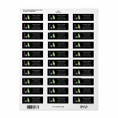 Tandenpasta tandpasta voor tandheelkundig gebruik  etiket (Full Sheet)