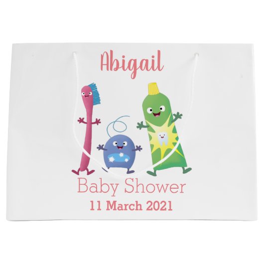 Tandenpasta tandpasta voor tandheelkundig gebruik  groot cadeauzakje (Voorkant)