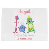 Tandenpasta tandpasta voor tandheelkundig gebruik  groot cadeauzakje (Achterkant)